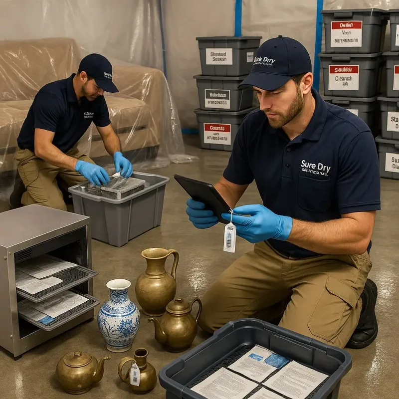 Content Protection and Restoration process in Abbeville, GA
